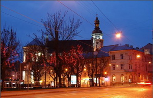 нічні вулиці Львова